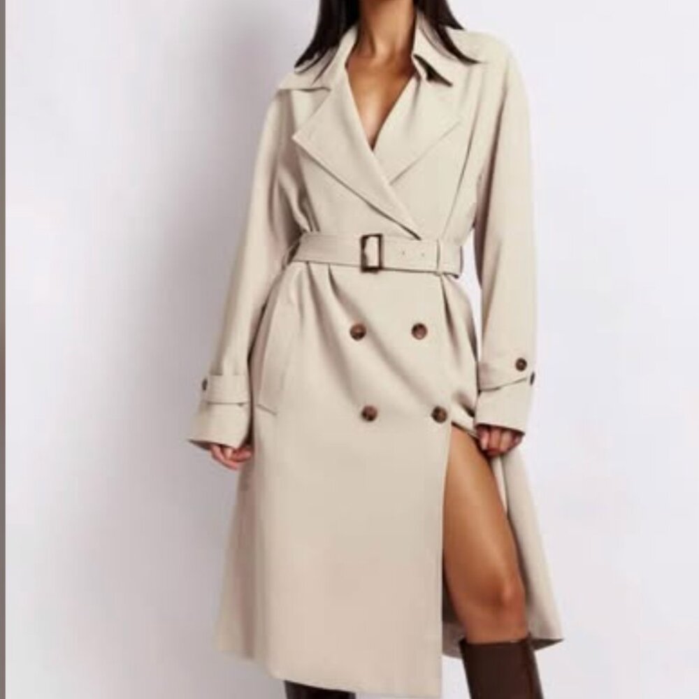 Meshki Keily oversized trench
